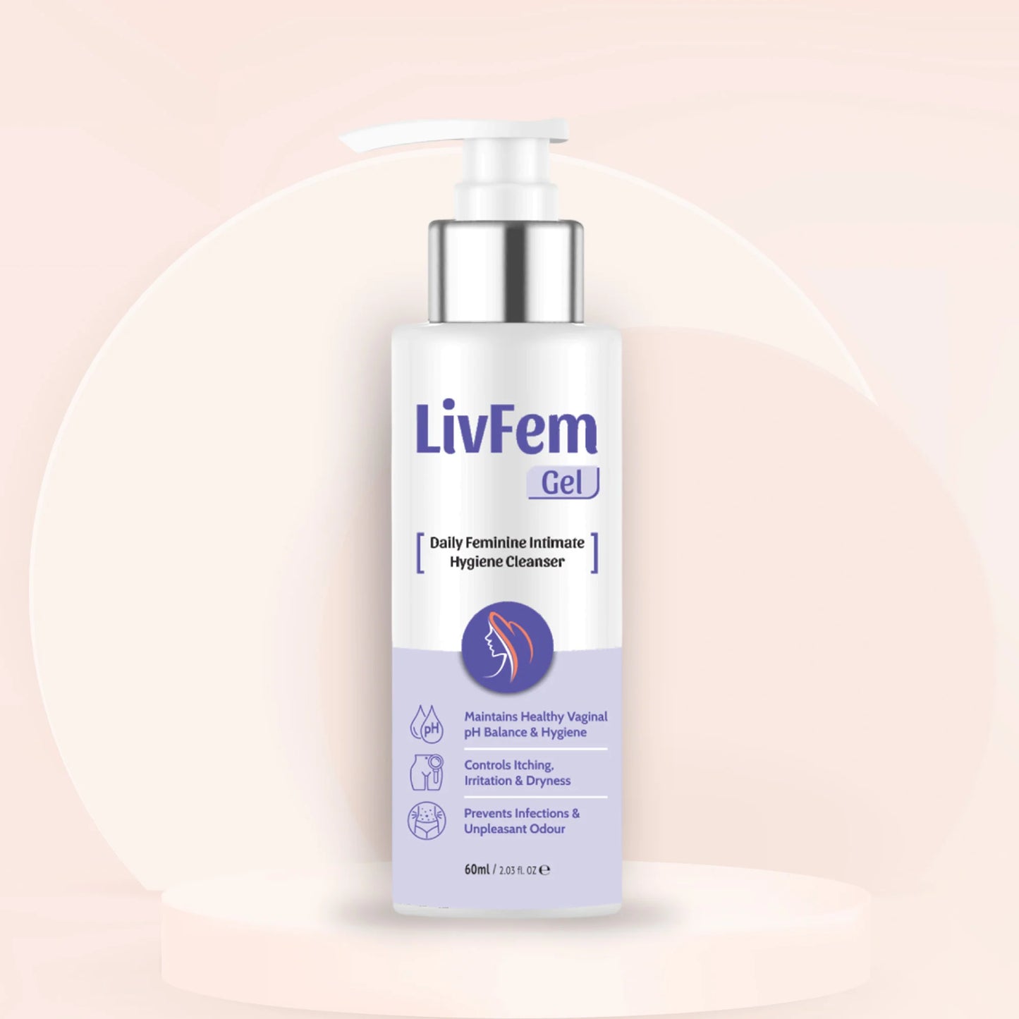 LivFem Gel – Daily Feminine Intimate Hygiene Cleanser