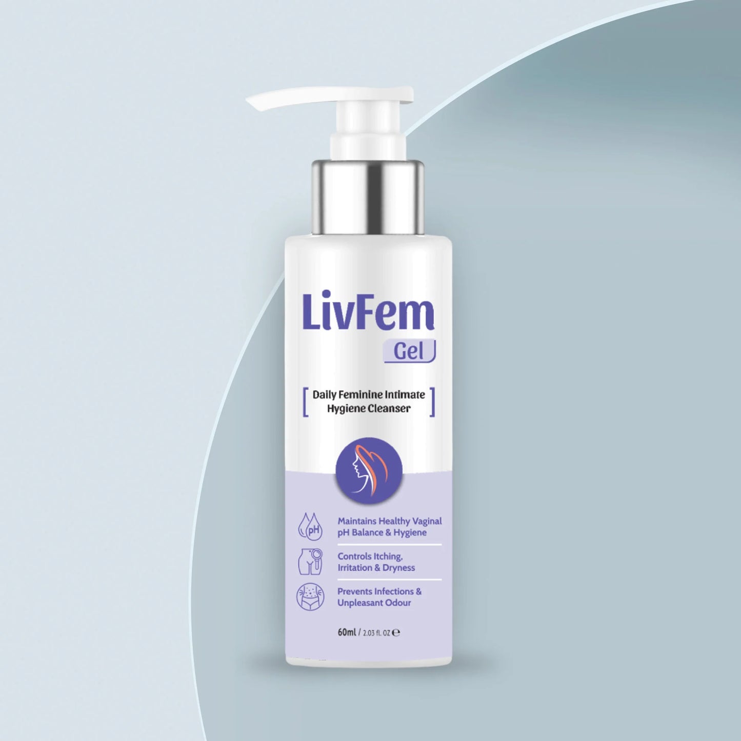 LivFem Gel – Daily Feminine Intimate Hygiene Cleanser